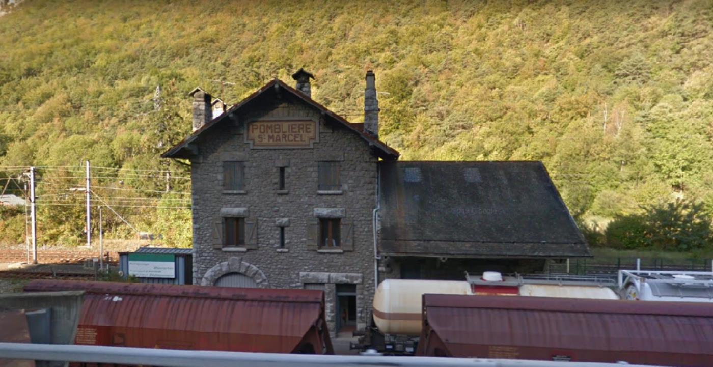 Gare de Pomblière-Saint Marcel